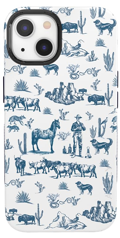 Casely iPhone 14 Case | Hanging Around | Potted Plants Floral | Bold Protective Design | Compatible with MagSafe