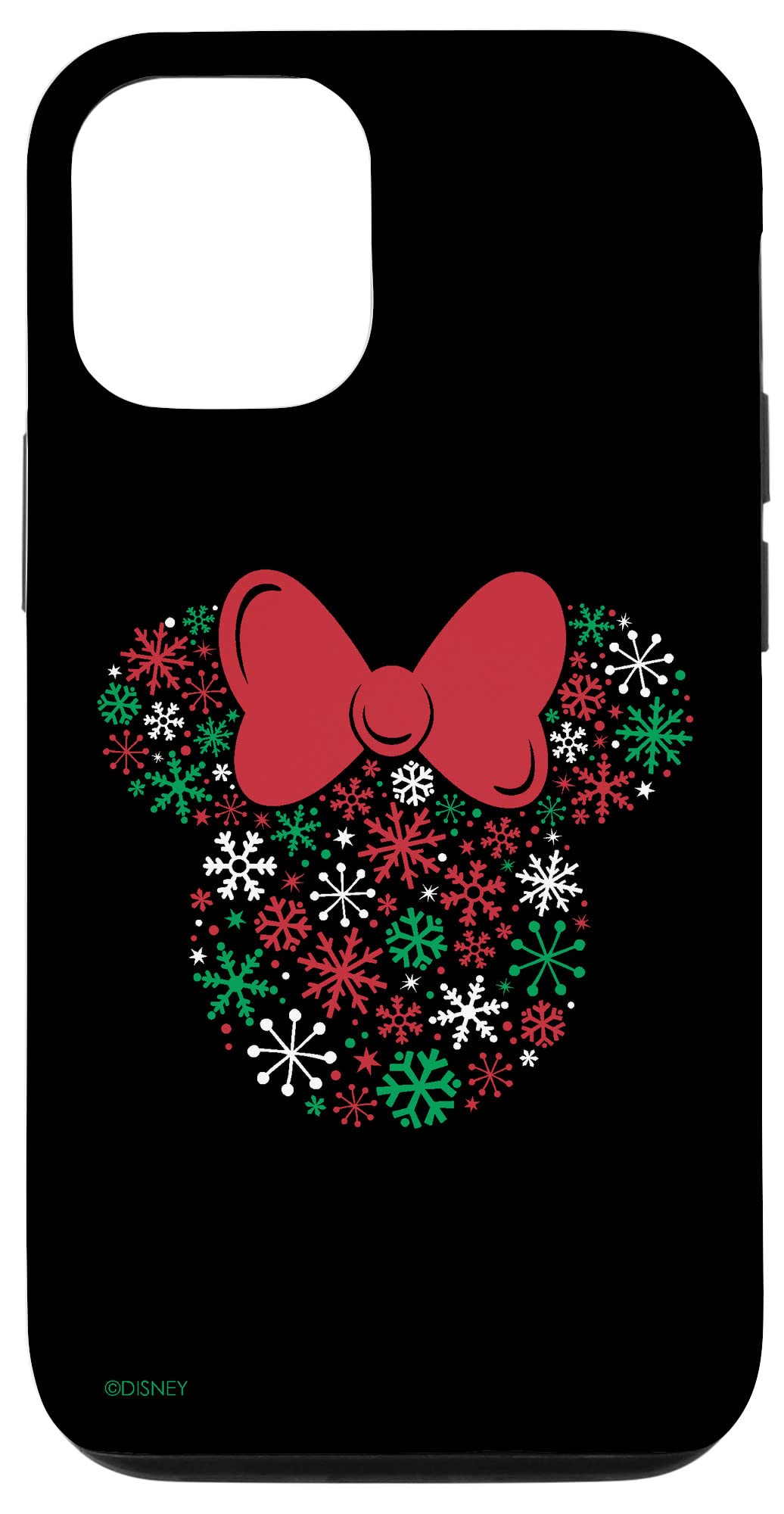 Disney Minnie Mouse Icon Holiday Snowflakes Case for iPhone 16 Pro Max
