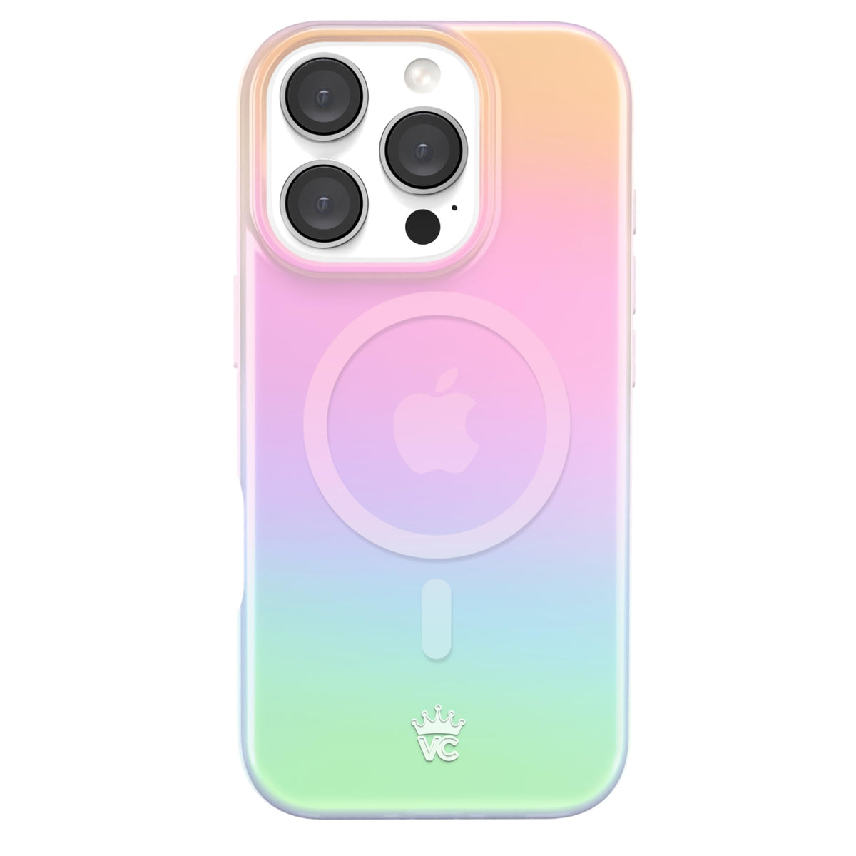 VELVET CAVIAR Christmas Phone Case for iPhone 16 - Compatible with MagSafe [10ft Drop Tested] - Holiday Peppermint Glitter Winter Theme