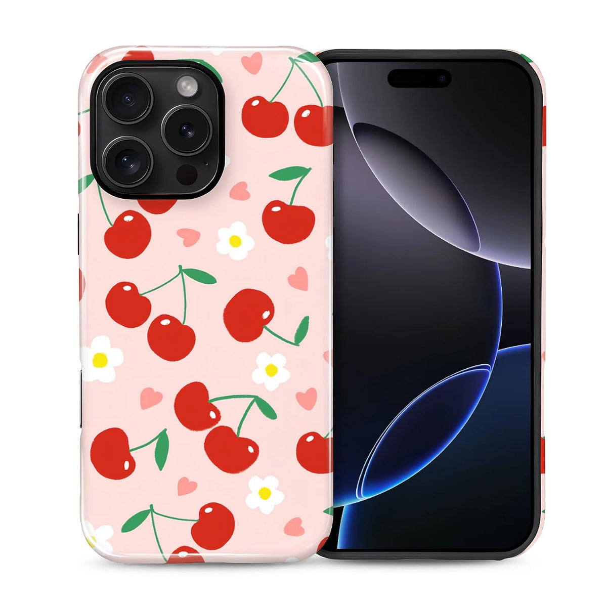 Compatible with iPhone 13 14 Case, Hybrid 2-Layer Case Shockproof Anti-Scratch for Girl Women Boy Men, Plant Collection for iPhone 13 14
