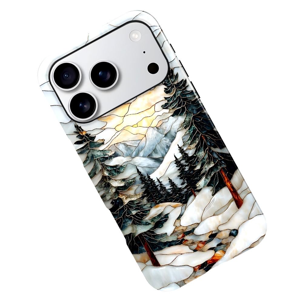 Case for iPhone 17,Christmas Lights Cute Holiday Phone Case Military-Grade Drop Protection Cover for Women Girl - Glossy