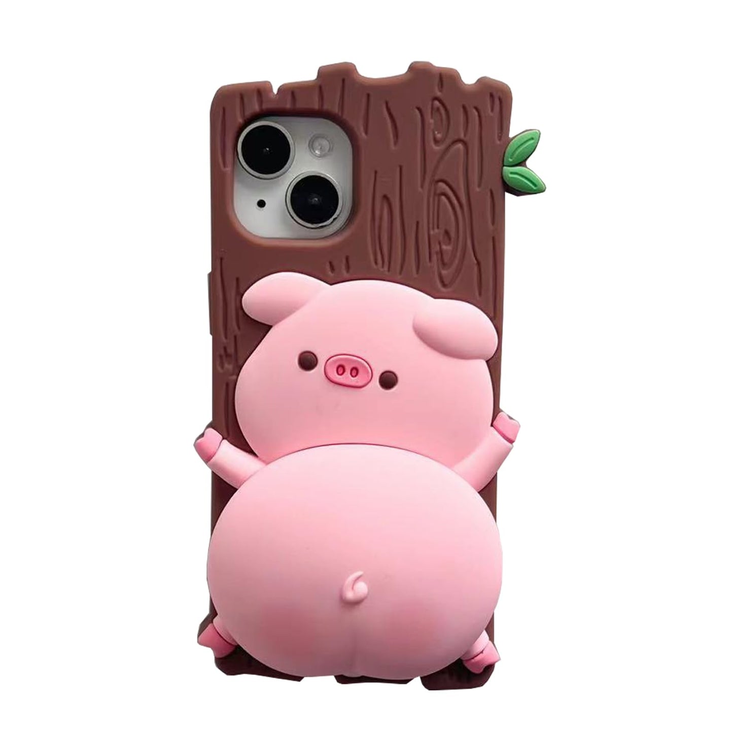 Soft Silicone Case Compatible with iPhone 11,Cute 3D Cartoon Taiyaki with Fish Keychain 3D Funny Kawaii Phone Cases Women Girls Shockproof Cover for iPhone 11