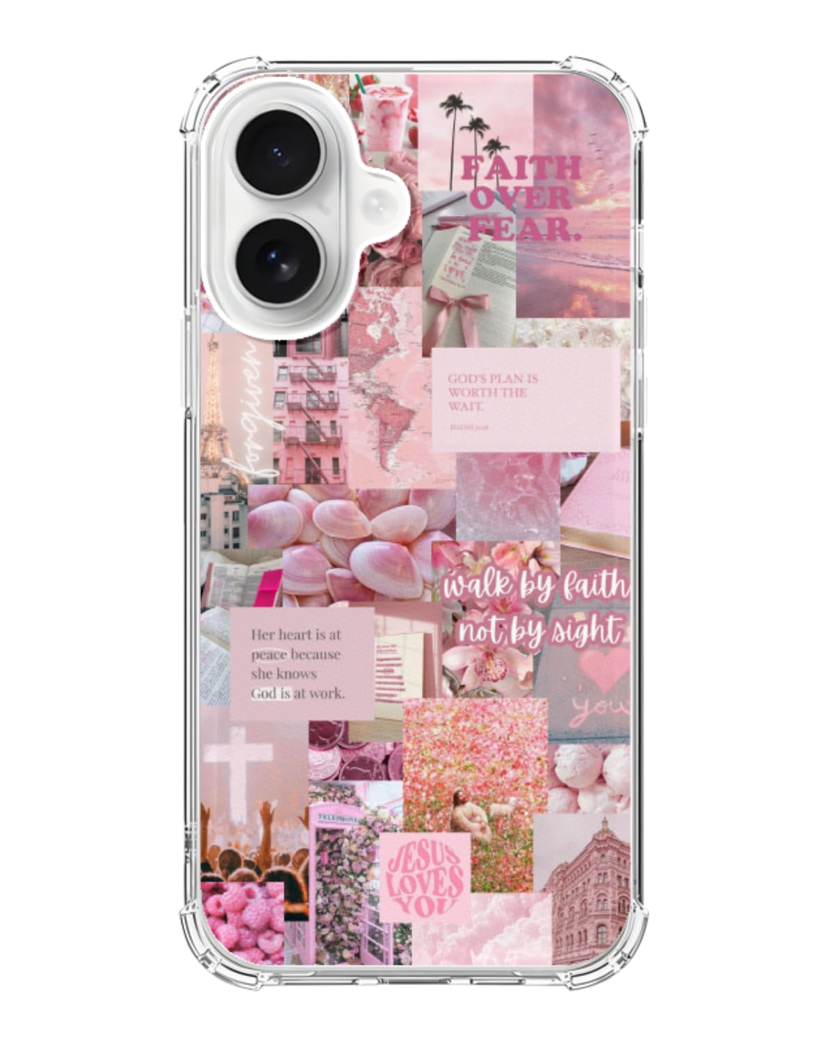 Water Lily Pond Black Cat Phone Case Compatible with iPhone 17, Cute Cat Painting Phone Cover for iPhone 17