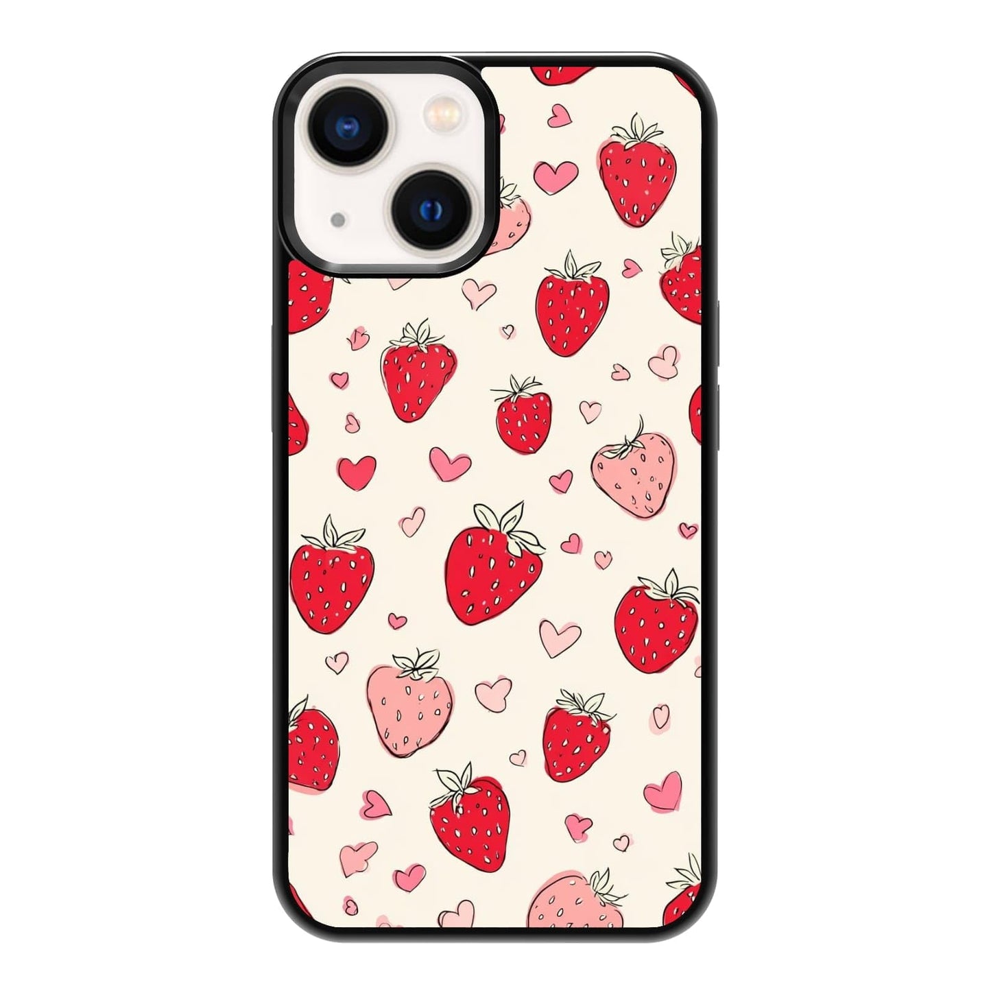 Four Seasons Tree of Life Watercolor Nature Phone Case, Shockproof Protective Cover for iPhone 11 12 13 14 15 16 17 Pro Max Plus Mini XR 7 8 SE