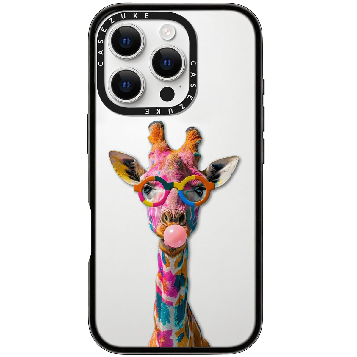 Clear TPU Phone Case Cover for iPhone with Design, Drop Protection, Cute Case for Girl Women (Cat2, iPhone 17 Pro Max)