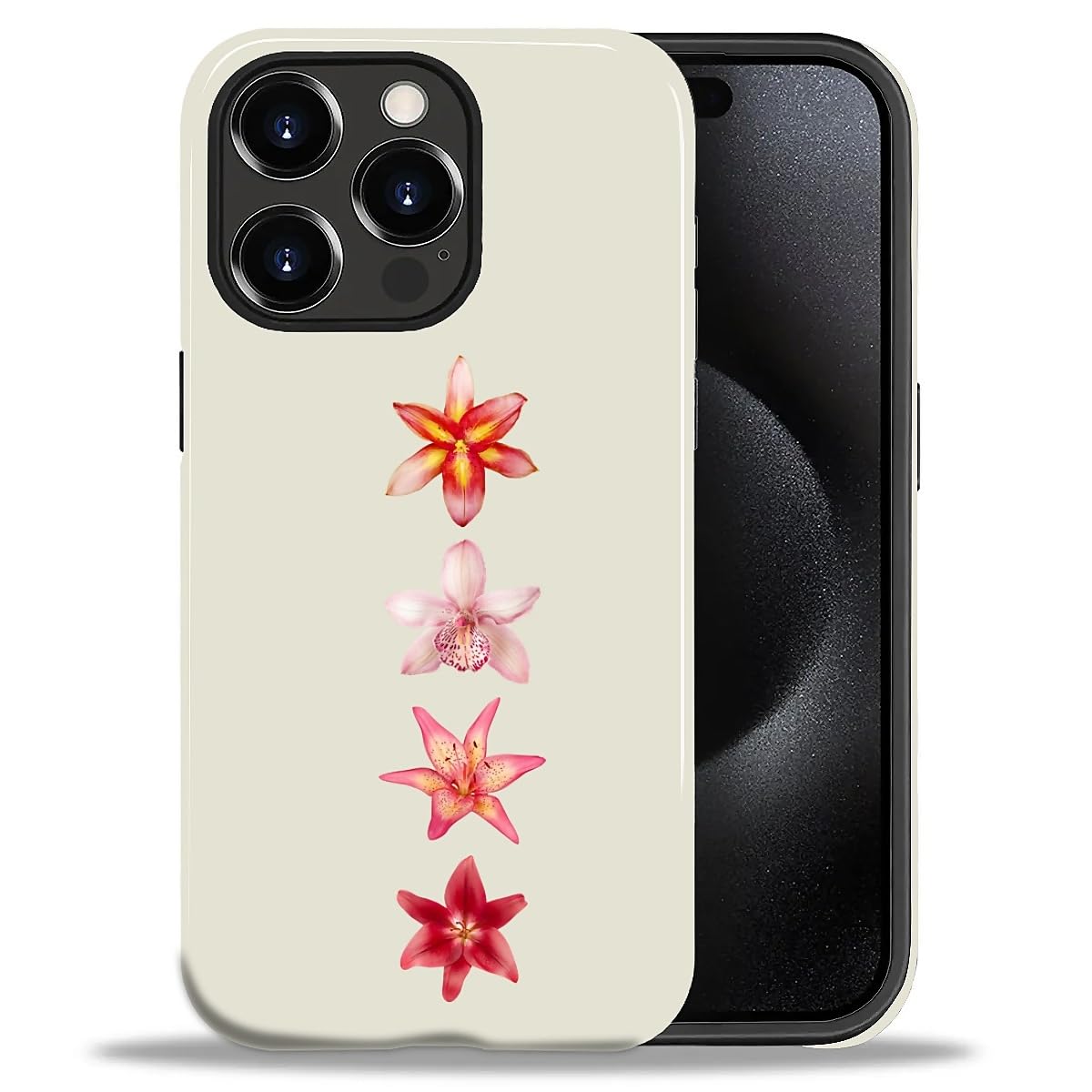 CARLOCA Case for iPhone 16 Pro,Vintage Cat Animal Pet Lover Collage Design Hybrid Dual Protection Soft TPU + Hard PC, Shockproof & Anti-Scratch Cover Men Women Stylish Protective Phone Case