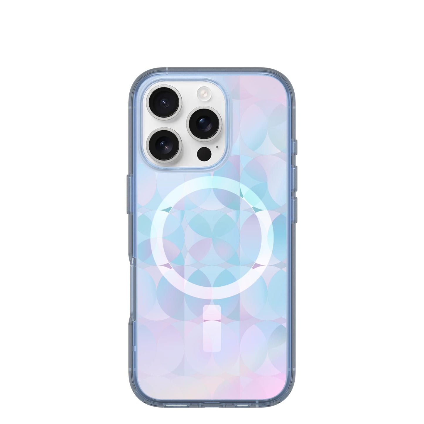 OtterBox iPhone 16 Pro Symmetry Series Clear Case - Pink Leopard Print | Snaps to MagSafe, Ultra-Sleek, Raised Edges Protect Camera & Screen, Ultra-Thin, Sleek iPhone Case