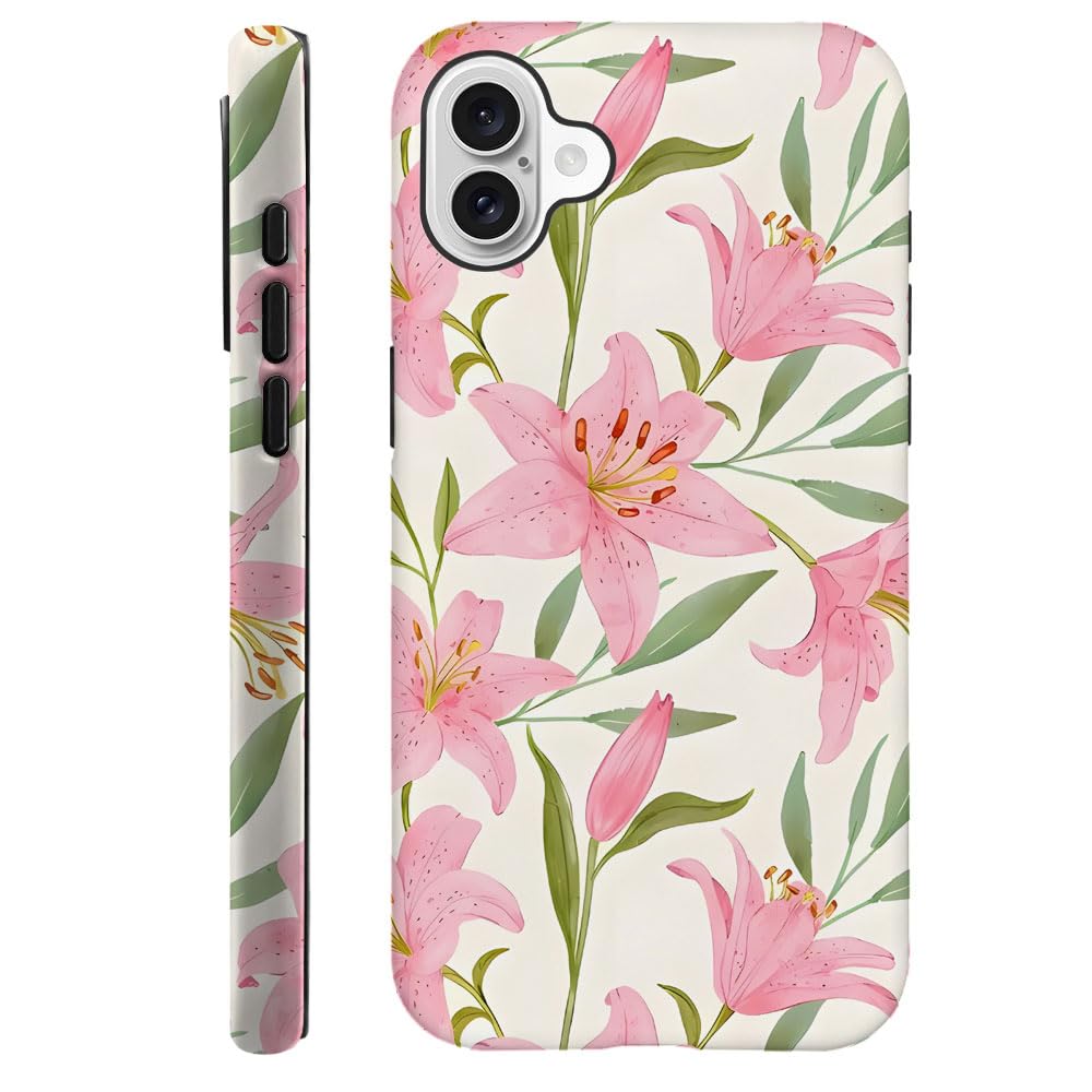 Compatible with iPhone 15 Pro,Durable & Shockproof Phone Case Cover Design - Christmas Retro Doodle