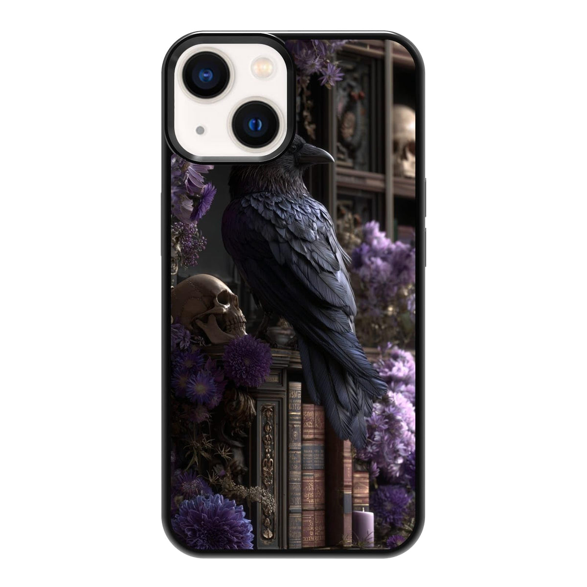 Vibrant Redwood Forest Path Wildflowers Nature Landscape Phone Case, Shockproof Protective Cover for iPhone 11 12 13 14 15 16 17 Pro Max Plus Mini XR 7 8 SE