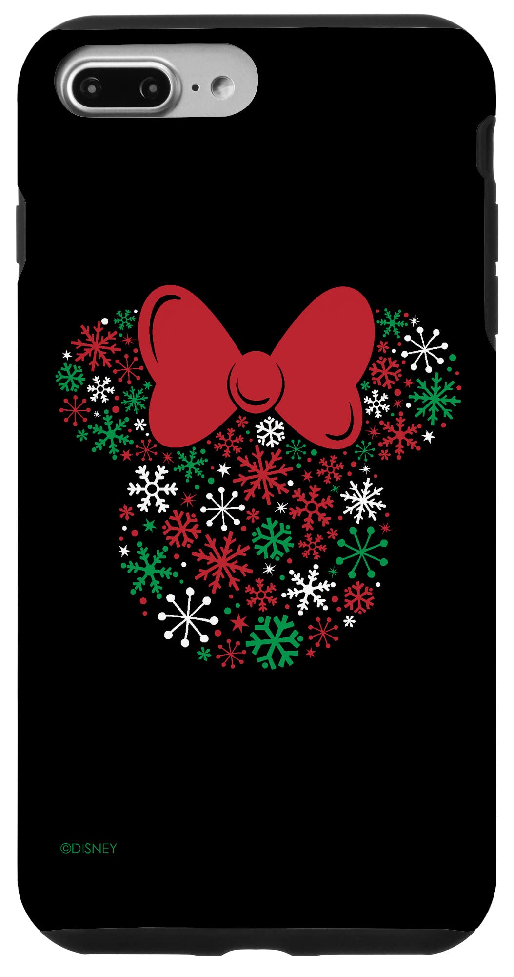 Disney Minnie Mouse Icon Holiday Snowflakes Case for iPhone 16 Pro Max