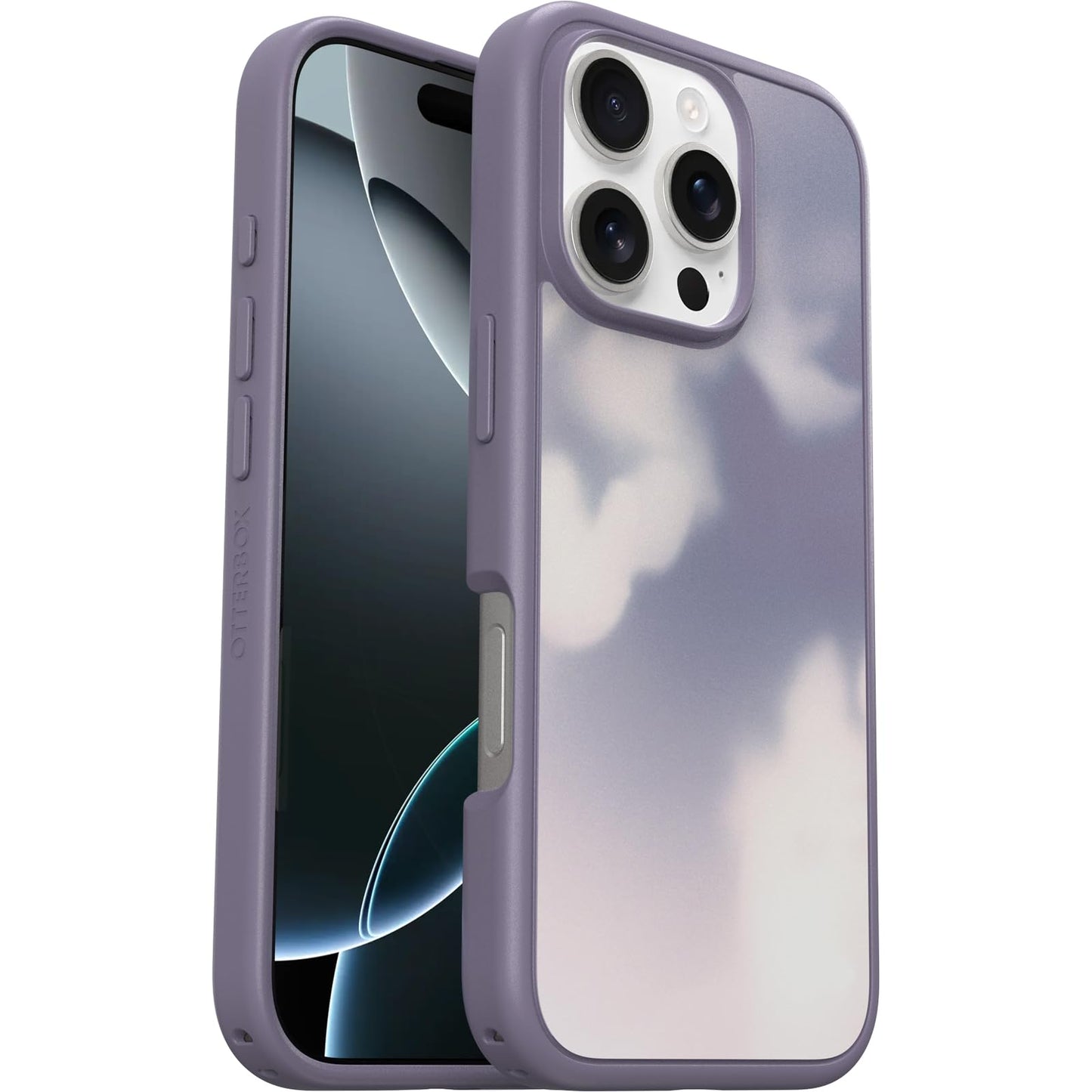 OtterBox iPhone 16 Pro Symmetry Series Clear Case - Pink Leopard Print | Snaps to MagSafe, Ultra-Sleek, Raised Edges Protect Camera & Screen, Ultra-Thin, Sleek iPhone Case