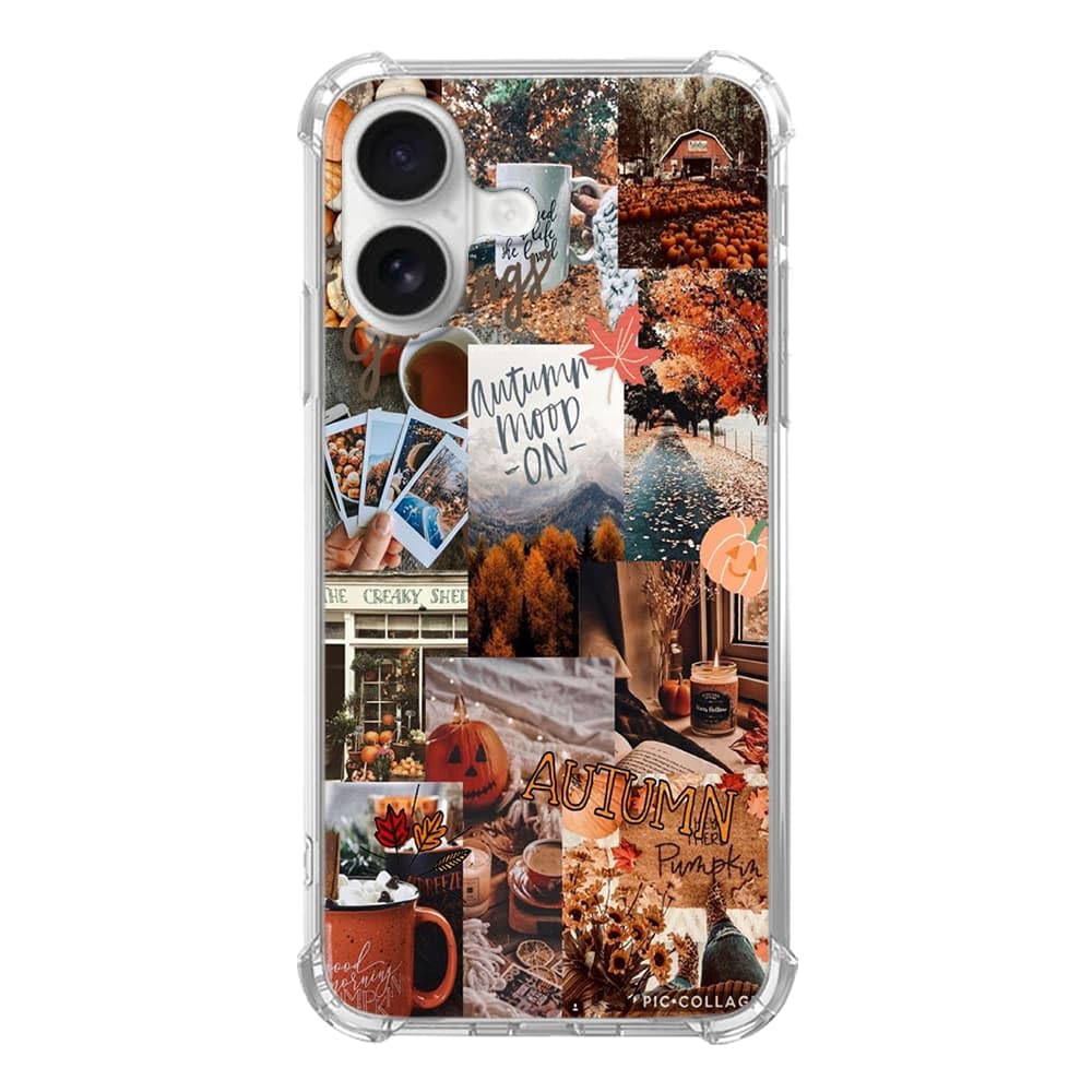 Pink Christmas Pattern Case for iPhone 16, Cute Reindeer, Trendy Cool Soft TPU Bumper Cover Case for iPhone 16