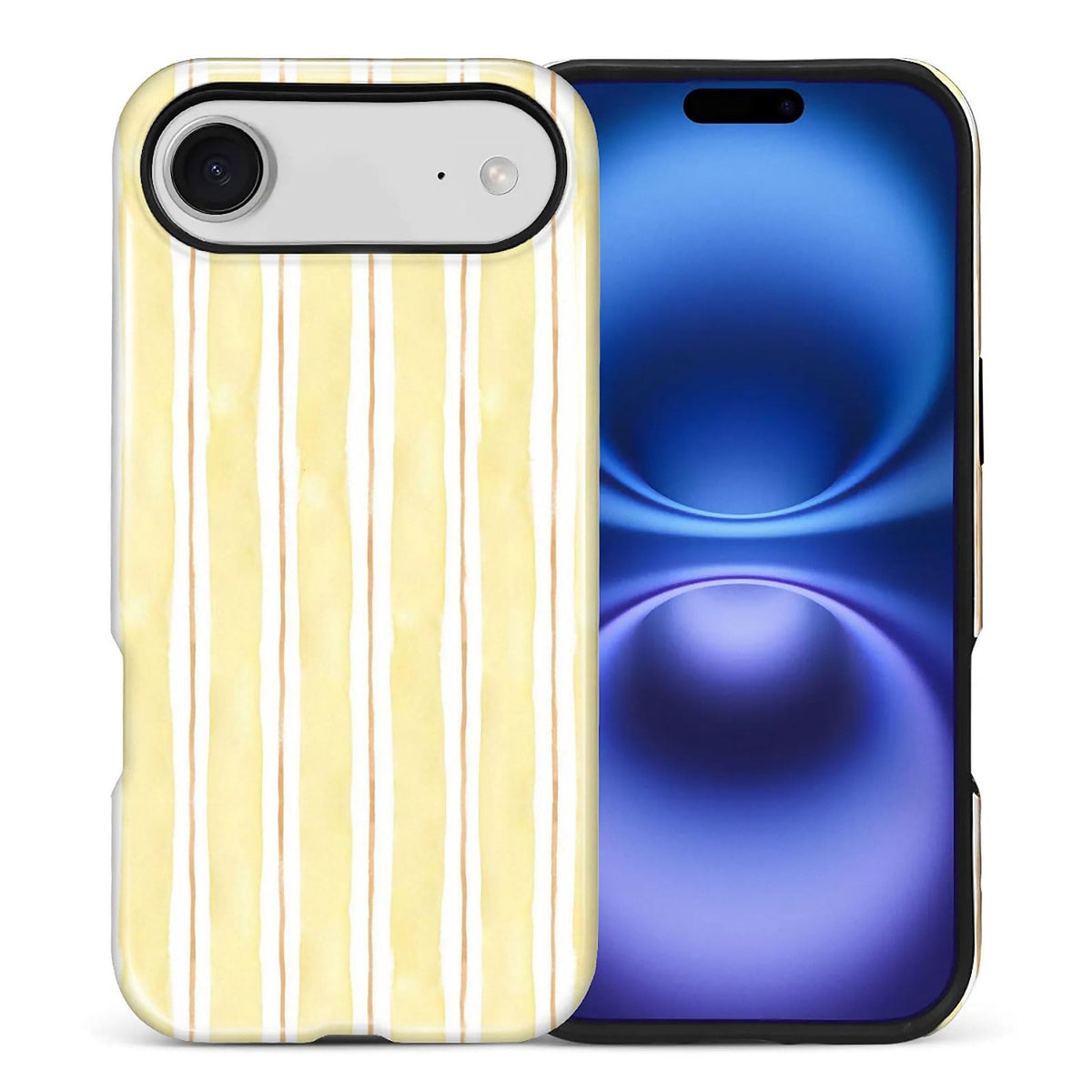 Case Compatible with iPhone 17 Pro,Double Layer Protection, Matte Finish, Anti-Drop and Anti-Fingerprint Armor -Yellow Striped Taco Vacation Sausage Dog Collage