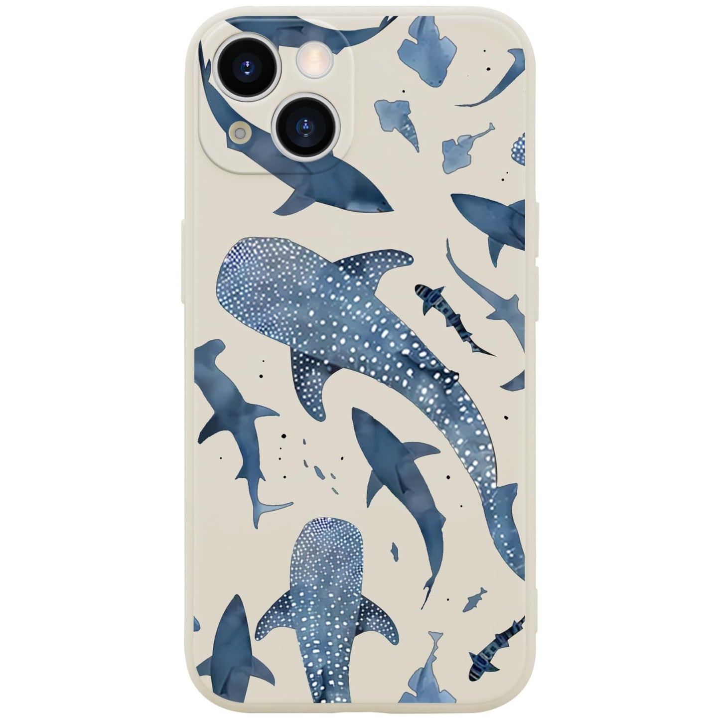 Funny Monkey Phone Case for iPhone 13 Cute Monkey Banana Case Cover Liquid Silicone Soft Gel Rubber Matt Phone Cover with Microfiber Lining