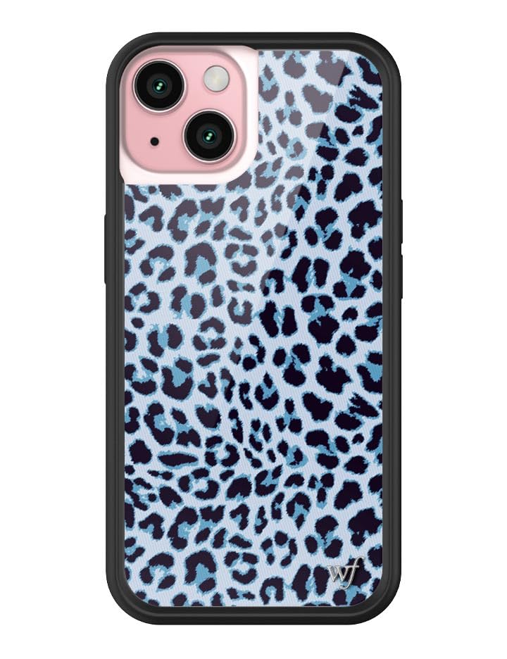 Wildflower Cases - Compatible with iPhone 15 | Protective Black Bumper, 6.5ft Drop Test Certified, Women Owned Small Business | Nature Floral Aesthetic Trendy Cute | Hummingbird