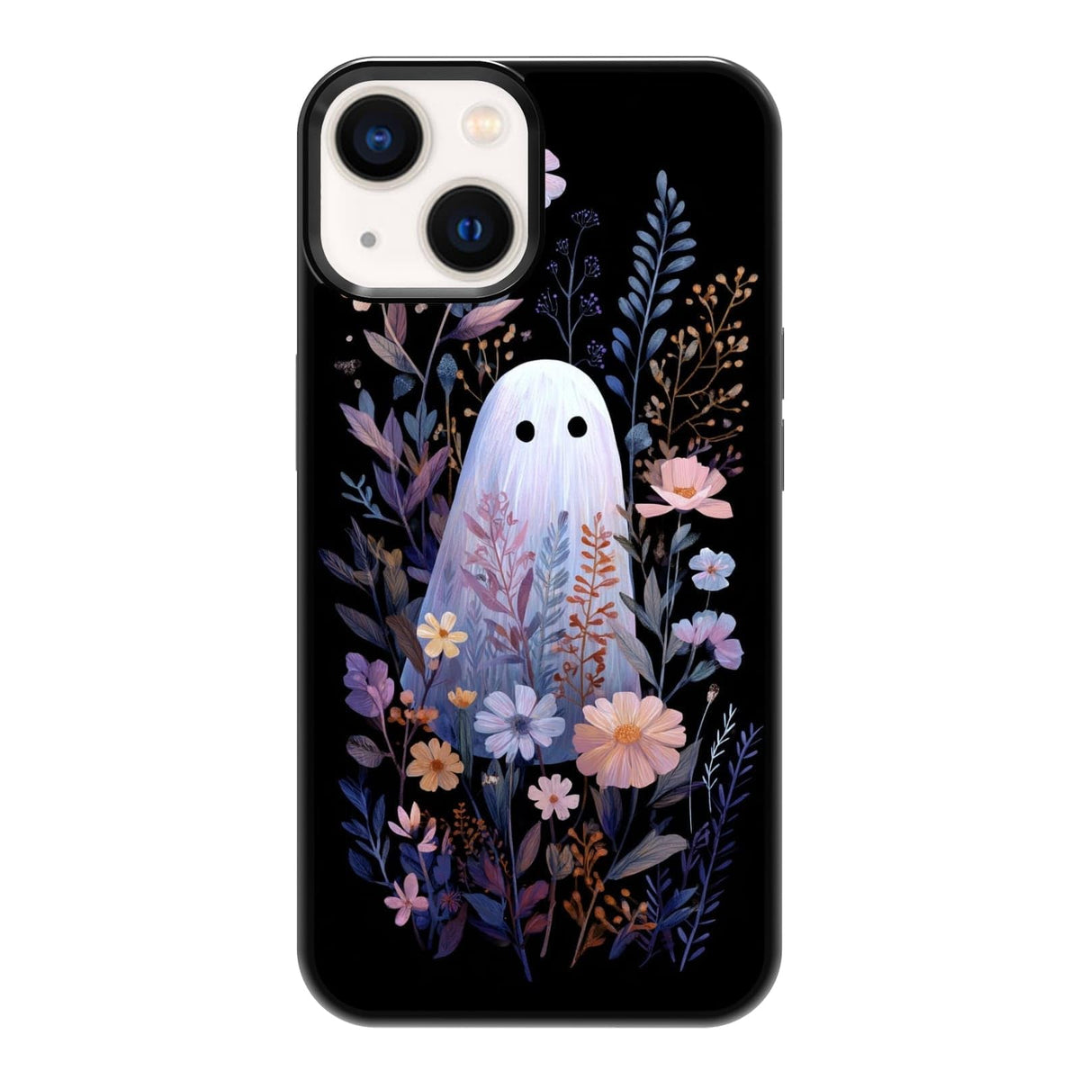 Nature Stained Glass Green Forest Tree Sunlight Phone Case, Shockproof Protective Cover for iPhone 11 12 13 14 15 16 17 Pro Max Plus Mini XR 7 8 SE