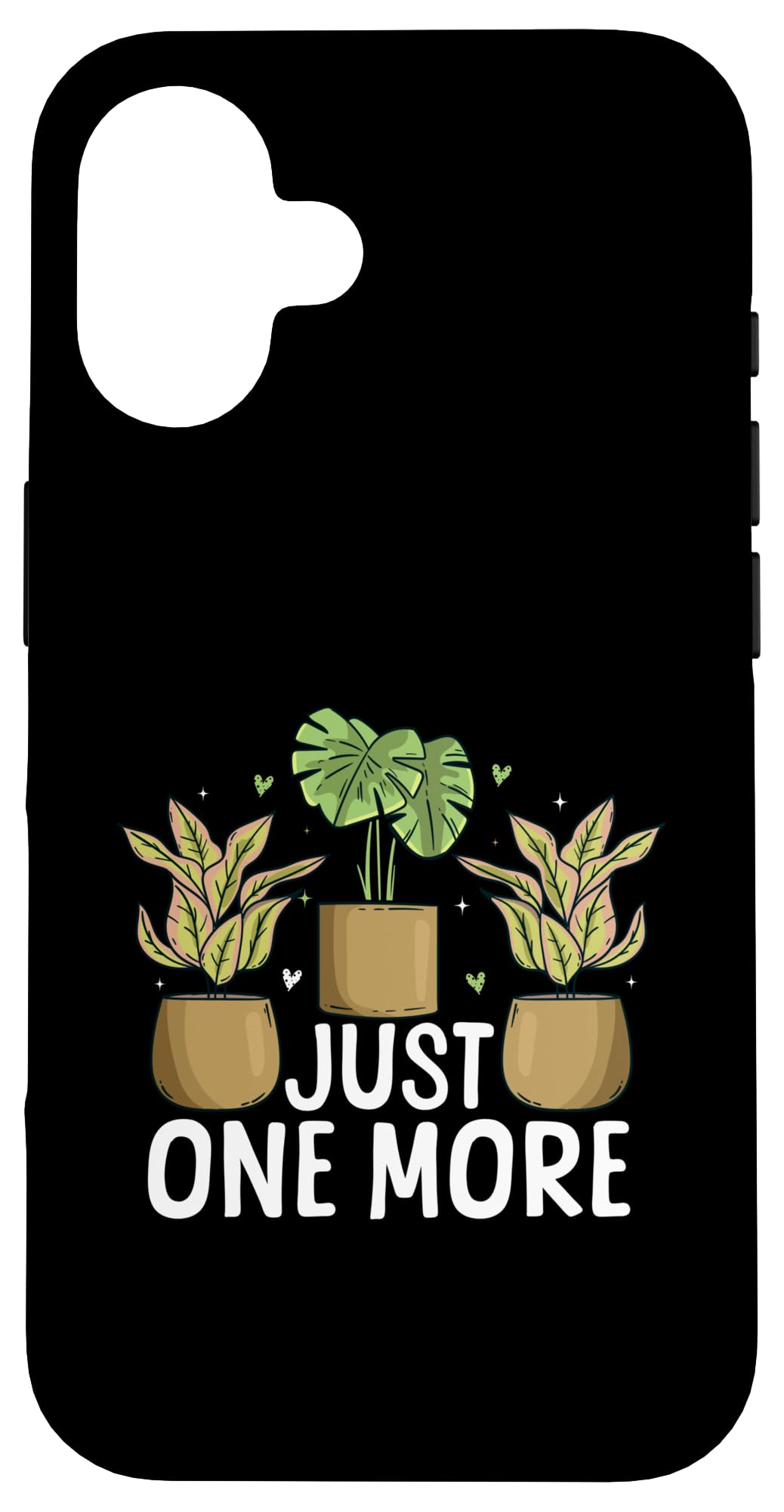 Bright Green Houseplants Classic Style Nature Lover Case for iPhone 16