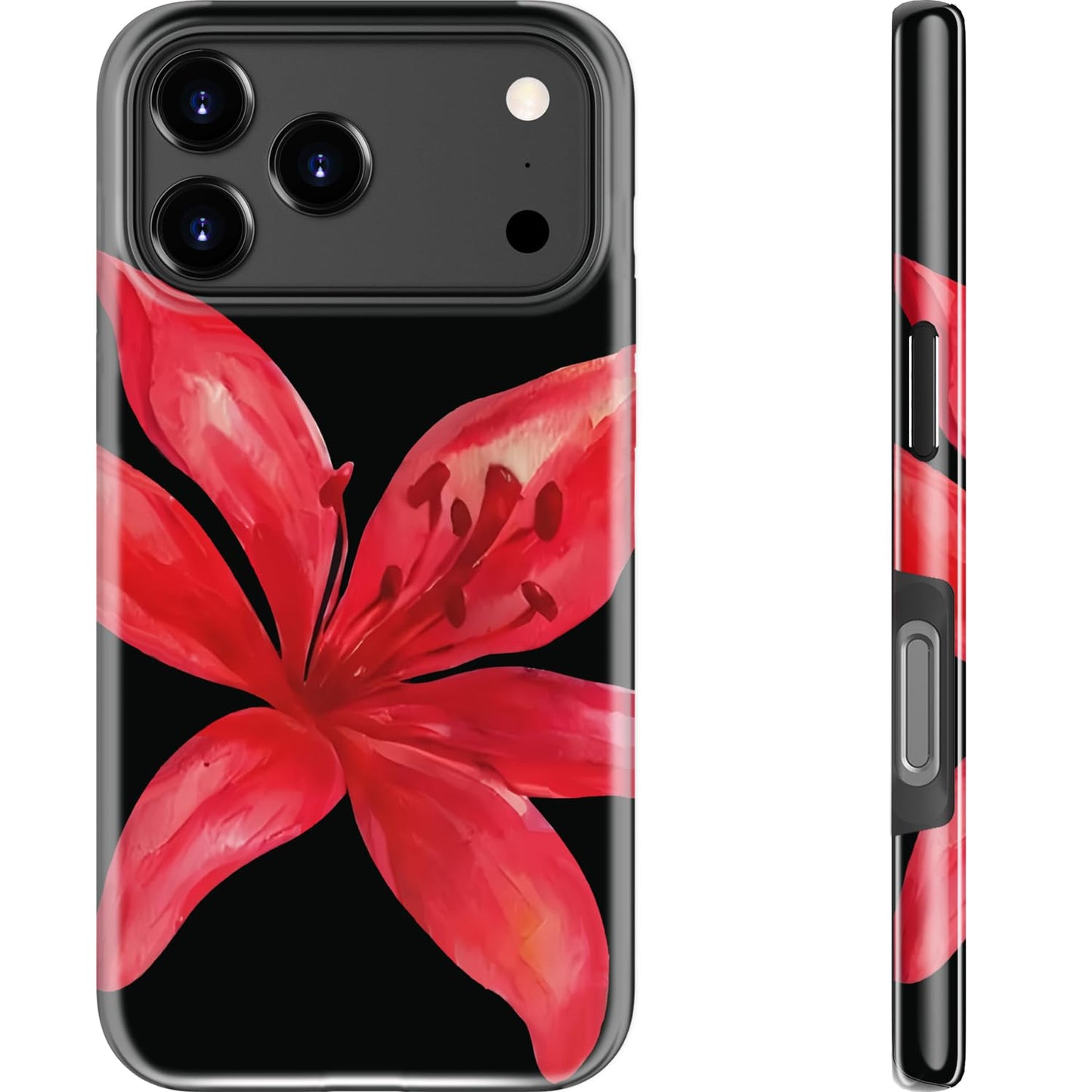 Goodon for iPhone 15 Pro Max Case, Cute Preppy Floral, MagSafe Compatible | Dual-Layer Hard Shell & Silicone, Wireless Charging, Slim Fit Phone Cover with Wildflower Designs for Women Girls