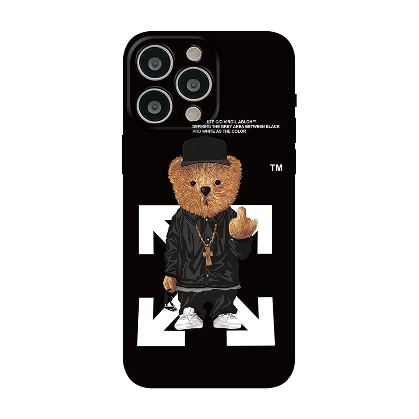 Cool Case Compatible with iPhone 17 pro max case,Designer for Boys,Funny Aesthetic Soft Silicone Gel Rubber Shockproof Cover Full Body Drop Protection (for iPhone 17 pro max) Black