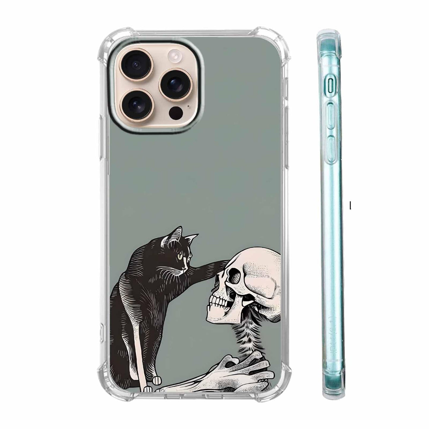Christmas Aesthetic Case for iPhone 16,Winter Holiday Elements Collage Case for Kids,Soft TPU Bumper Case Compatible with iPhone 16,6.1"