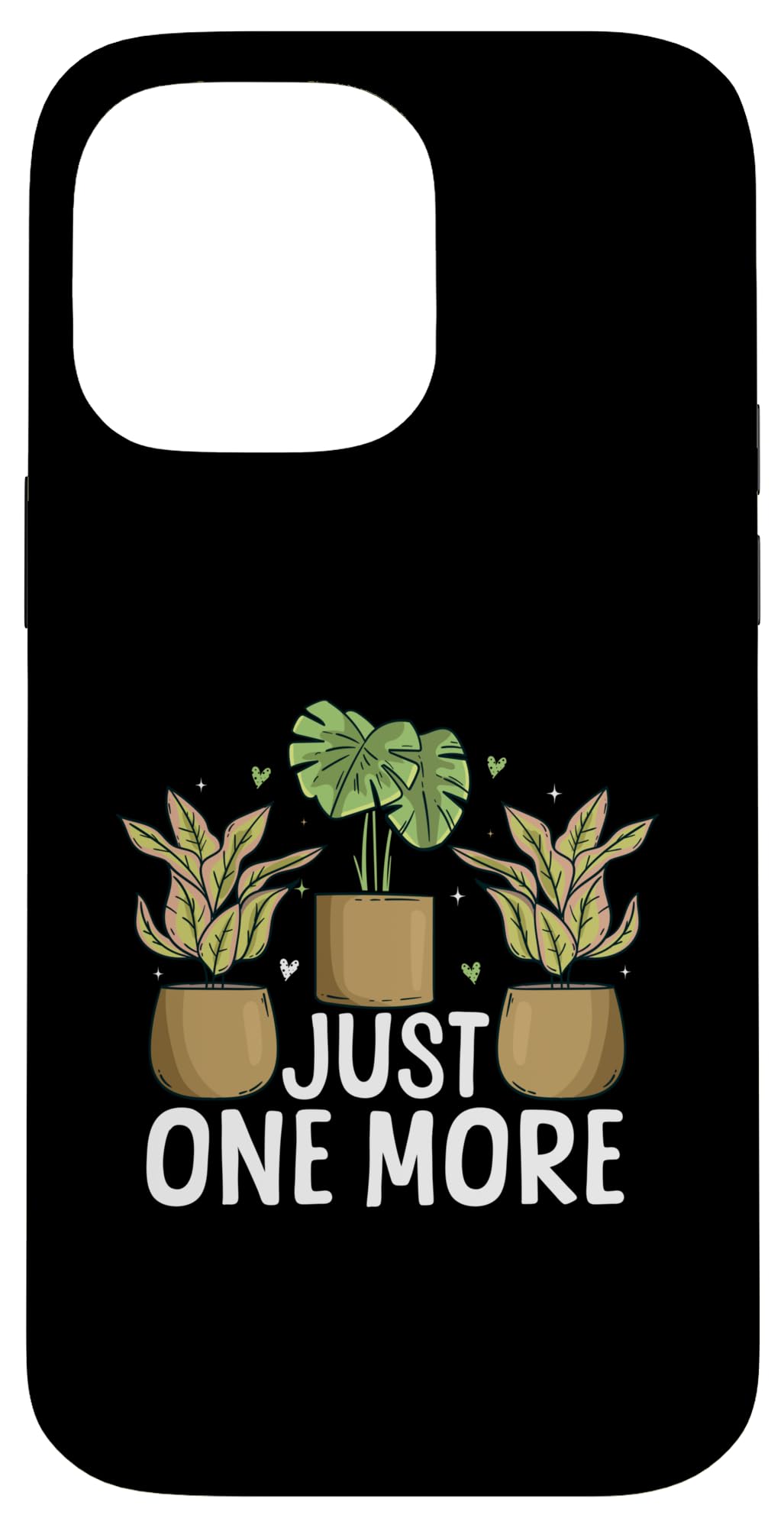 Bright Green Houseplants Classic Style Nature Lover Case for iPhone 16