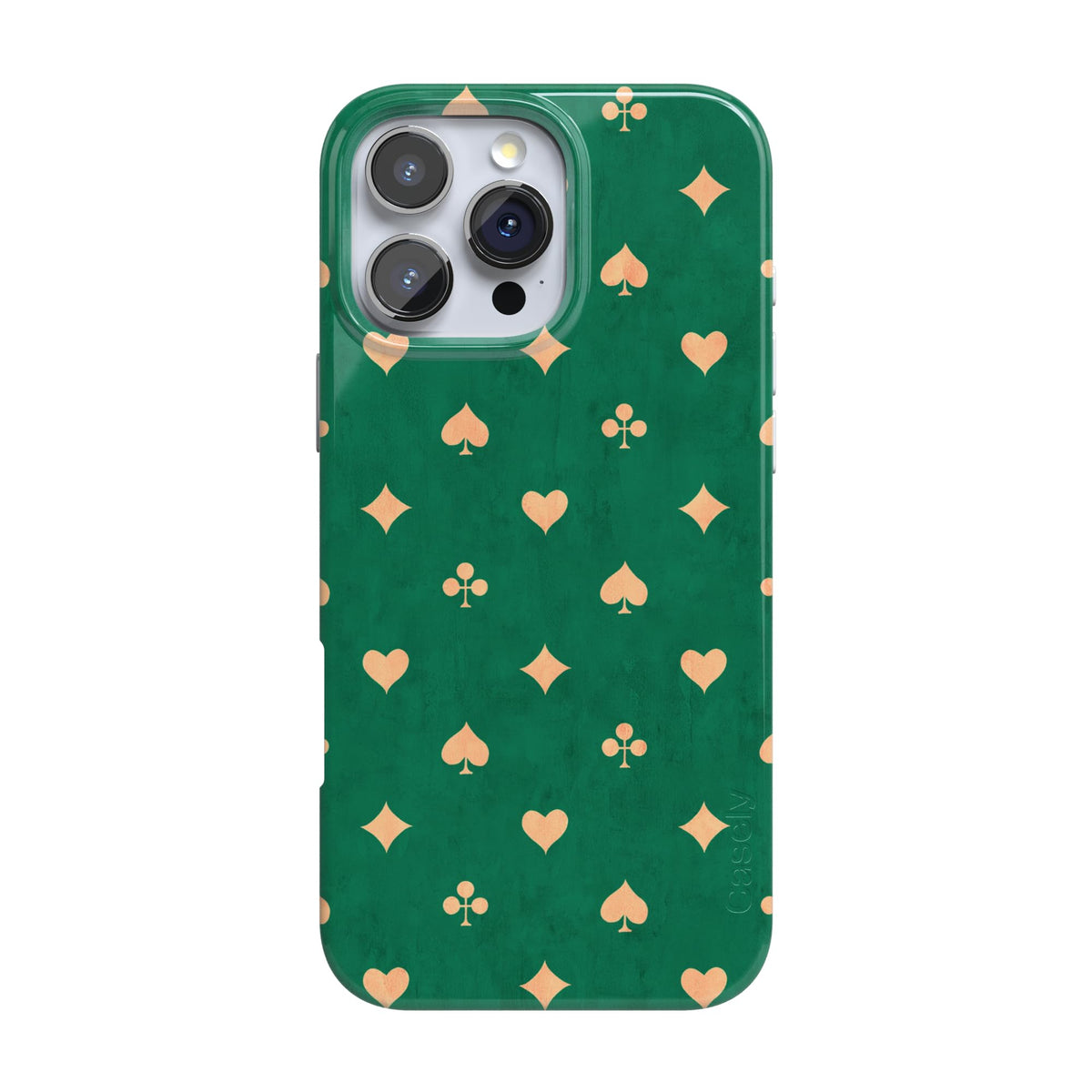 Casely iPhone 16 Pro Case | Clubhouse | Golden on the Green | Compatible with MagSafe | Classic Ultra Thin Design