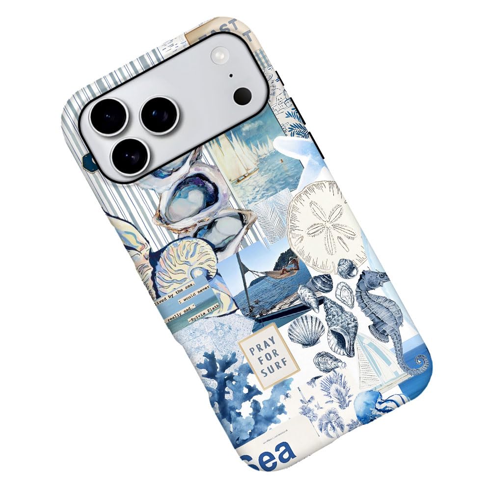 Case Compatible with iPhone 17 Pro,Fall Prevention Hybrid 2-Layer Hard Shell Phone Cover for Girls Boys,Collage European Disco