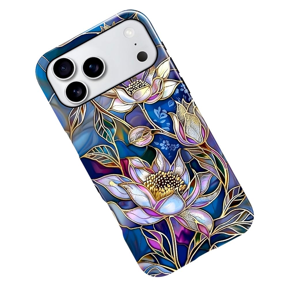 Case for iPhone 17,Christmas Lights Cute Holiday Phone Case Military-Grade Drop Protection Cover for Women Girl - Glossy