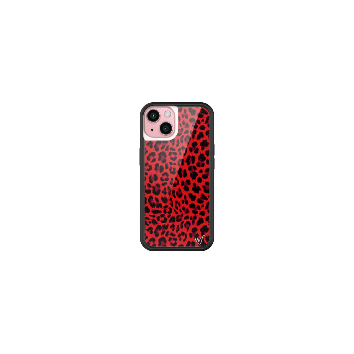 Wildflower Cases - Compatible with iPhone 15 | Protective Black Bumper, 6.5ft Drop Test Certified, Women Owned Small Business | Nature Floral Aesthetic Trendy Cute | Hummingbird