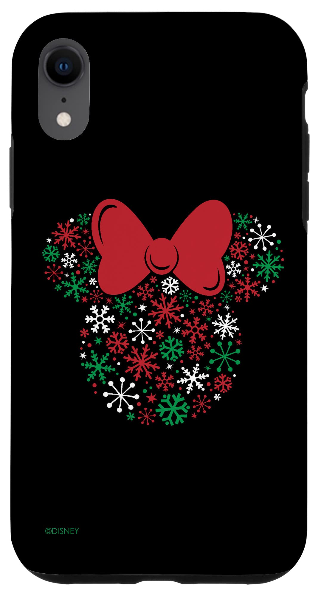 Disney Minnie Mouse Icon Holiday Snowflakes Case for iPhone 16 Pro Max