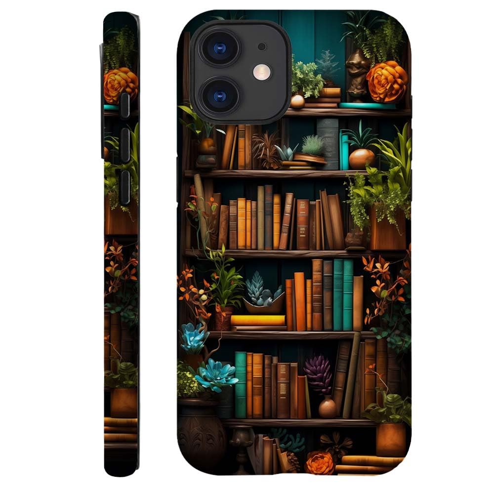 SEized Case Compatible with for iPhone 13 Pro Max,Plants Books Phone Case for Girl Women Boy Men,Durable Protection Case for iPhone 13 Pro Max