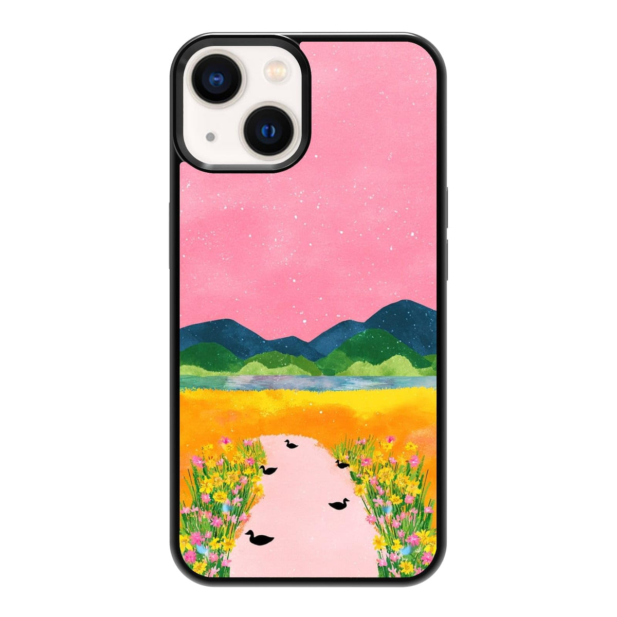 Aesthetic Bookshelf Urban Jungle Potted Plants Botanical Phone Case, Shockproof Protective Cover for iPhone 11 12 13 14 15 16 17 Pro Max Plus Mini XR 7 8 SE
