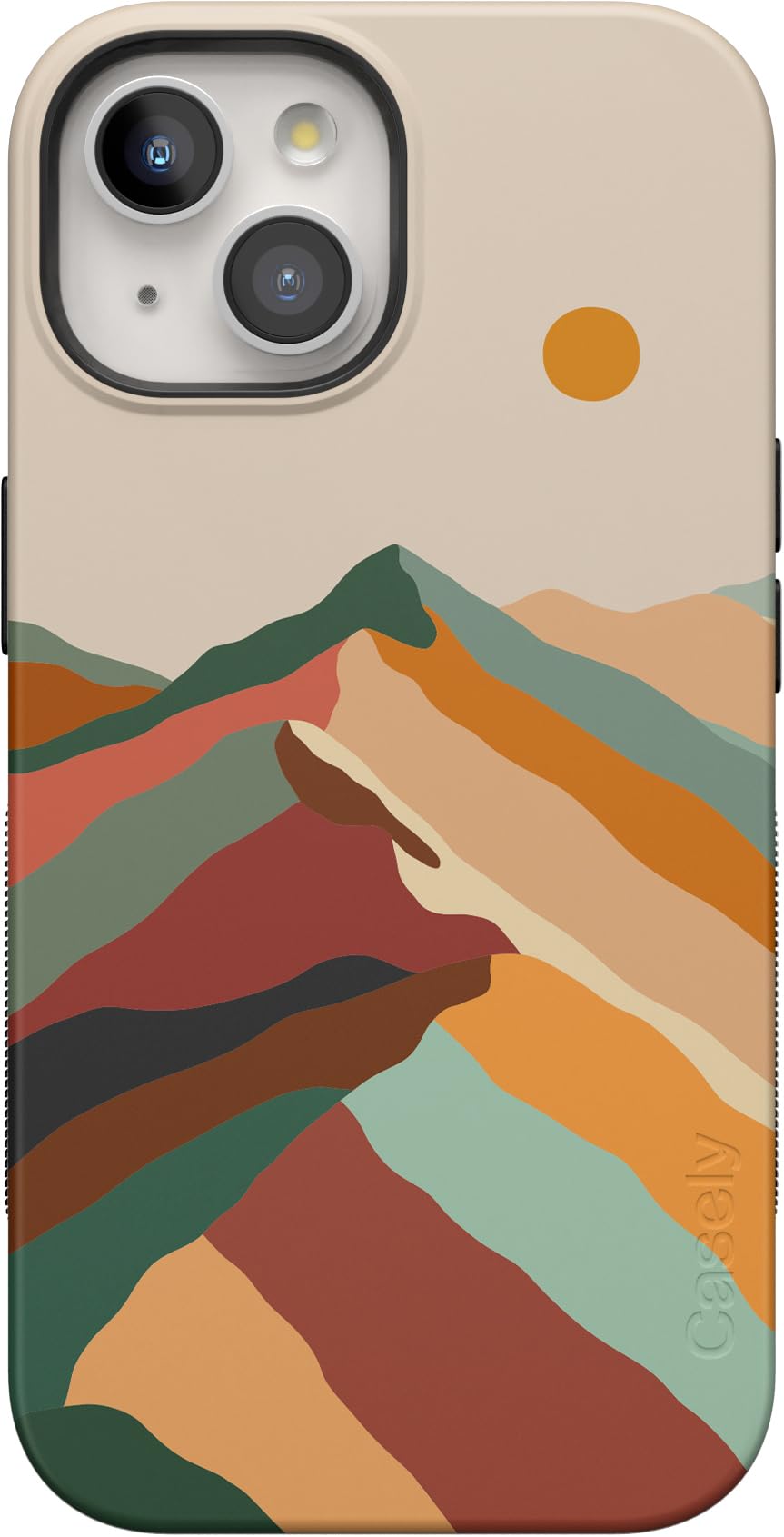 Casely iPhone 15 Case | Hanging Around | Potted Plants Floral | Bold Protective Design | Compatible with MagSafe