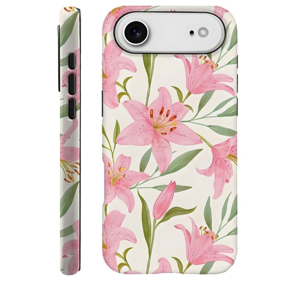 Compatible with iPhone 15 Pro,Durable & Shockproof Phone Case Cover Design - Christmas Retro Doodle