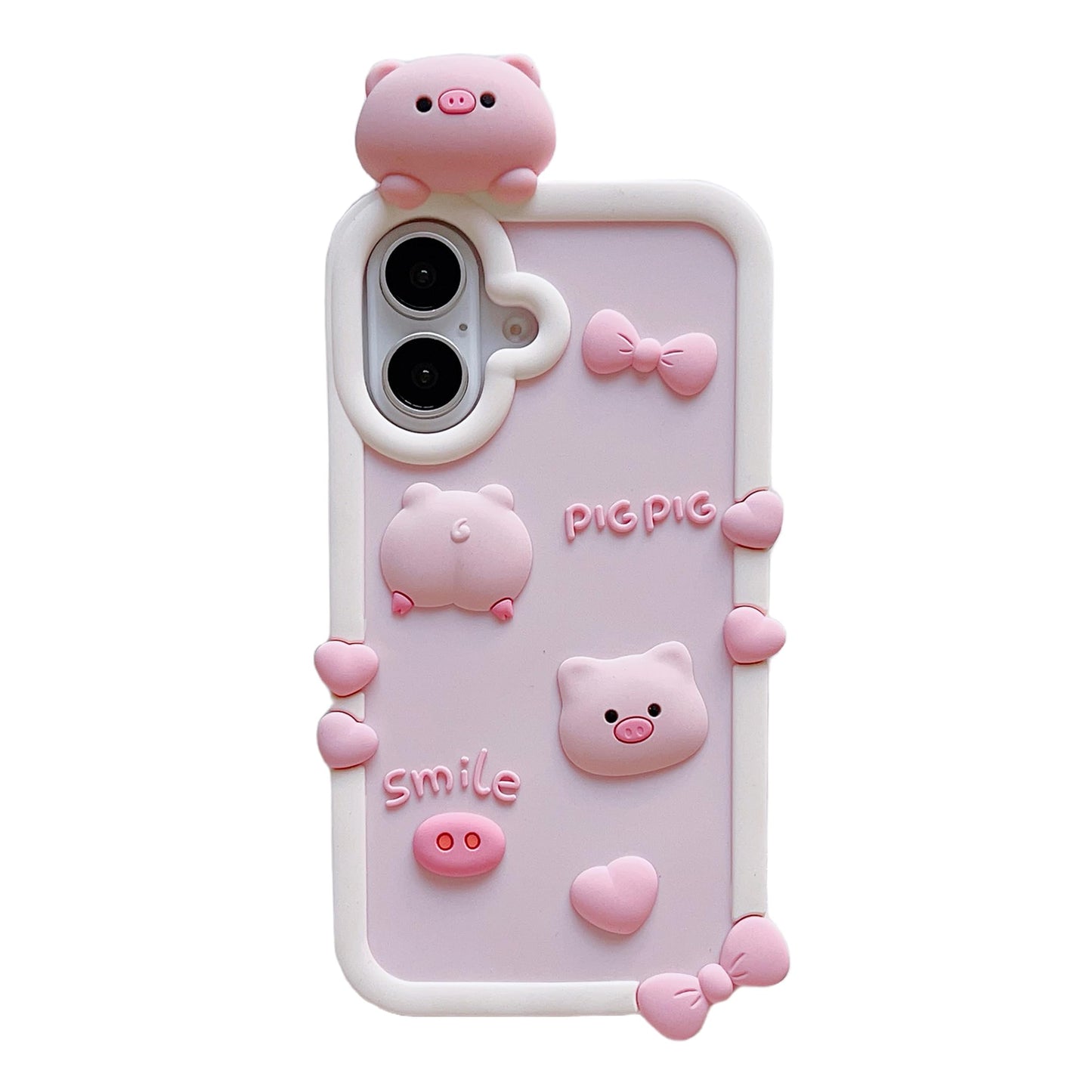 3D Potato Case for iPhone 16 6.1",Cartoon Cute Kawaii Lovely Character Potato Man with Pendant Shape Kids Teens Girls Women Soft Silicone Case for iPhone 16 6.1 inch 2024