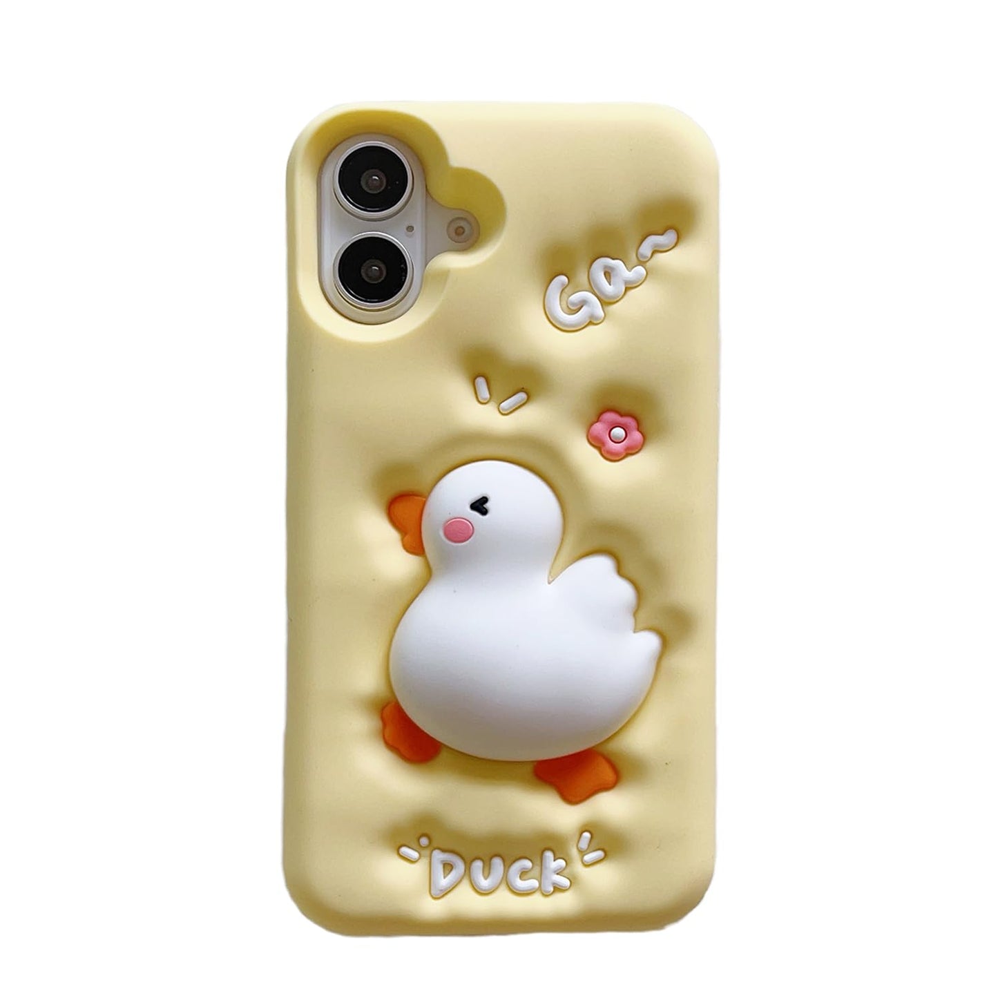3D Potato Case for iPhone 16 6.1",Cartoon Cute Kawaii Lovely Character Potato Man with Pendant Shape Kids Teens Girls Women Soft Silicone Case for iPhone 16 6.1 inch 2024