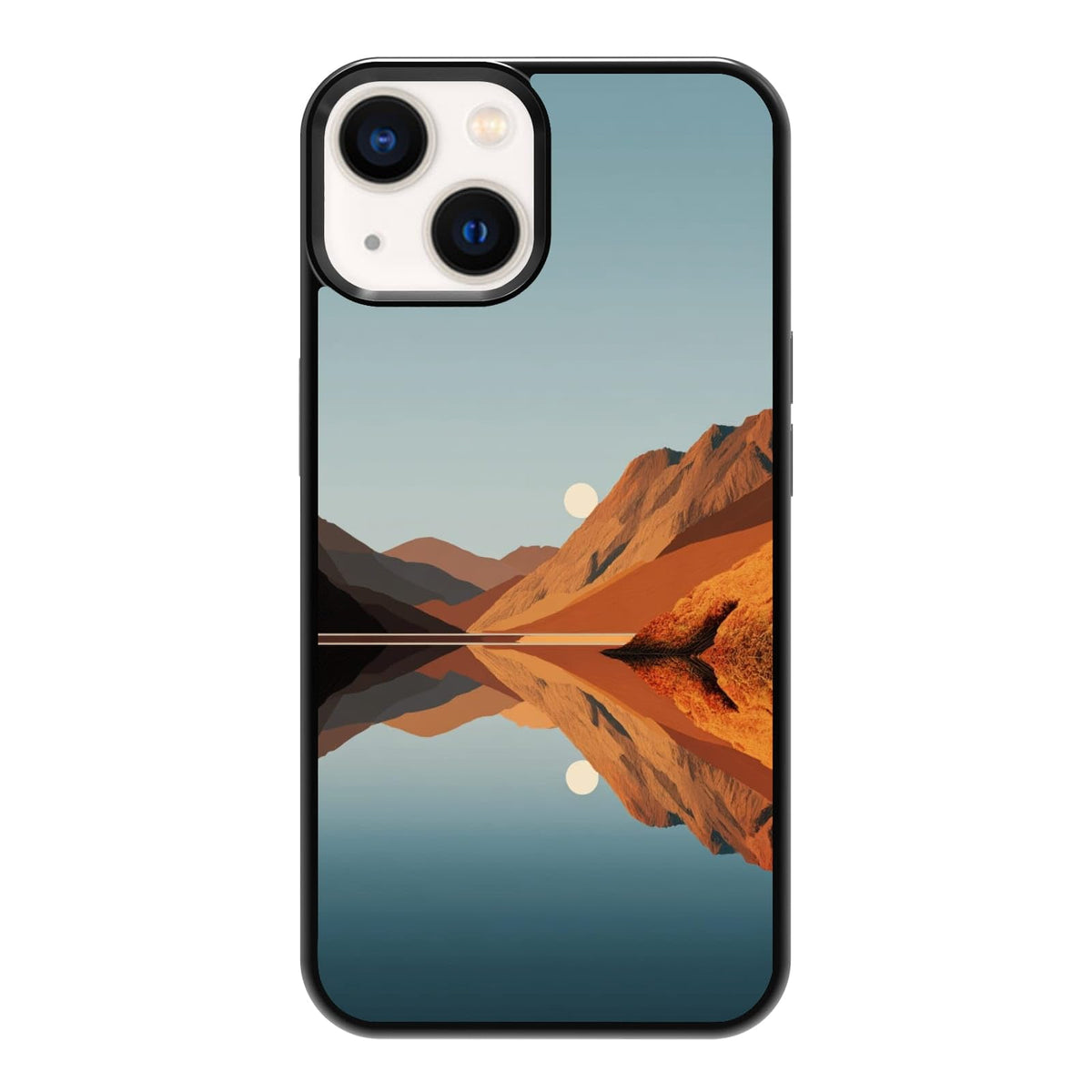 Elegant Forest Green Botanical Leaf and Plant Illustration Phone Case, Shockproof Protective Cover for iPhone 11 12 13 14 15 16 17 Pro Max Plus Mini XR 7 8 SE