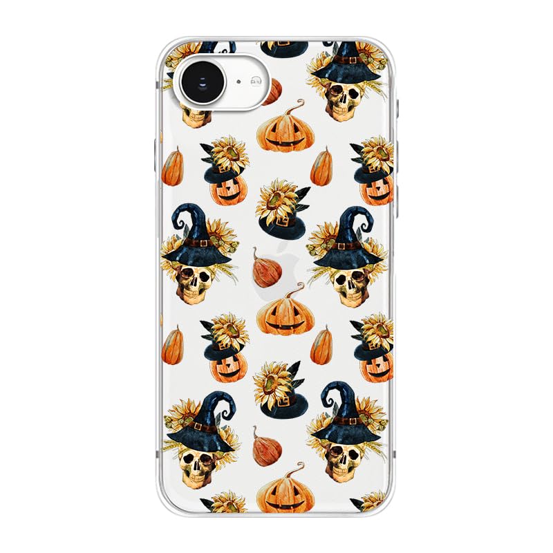 Blingy's for iPhone 17e Case/iPhone 16e Case, Fun Dog Style with Paw Print Pattern Cute Cartoon Animal Design Transparent Soft TPU Protective Clear Case 6.1 inch (Dogs w/Prints)