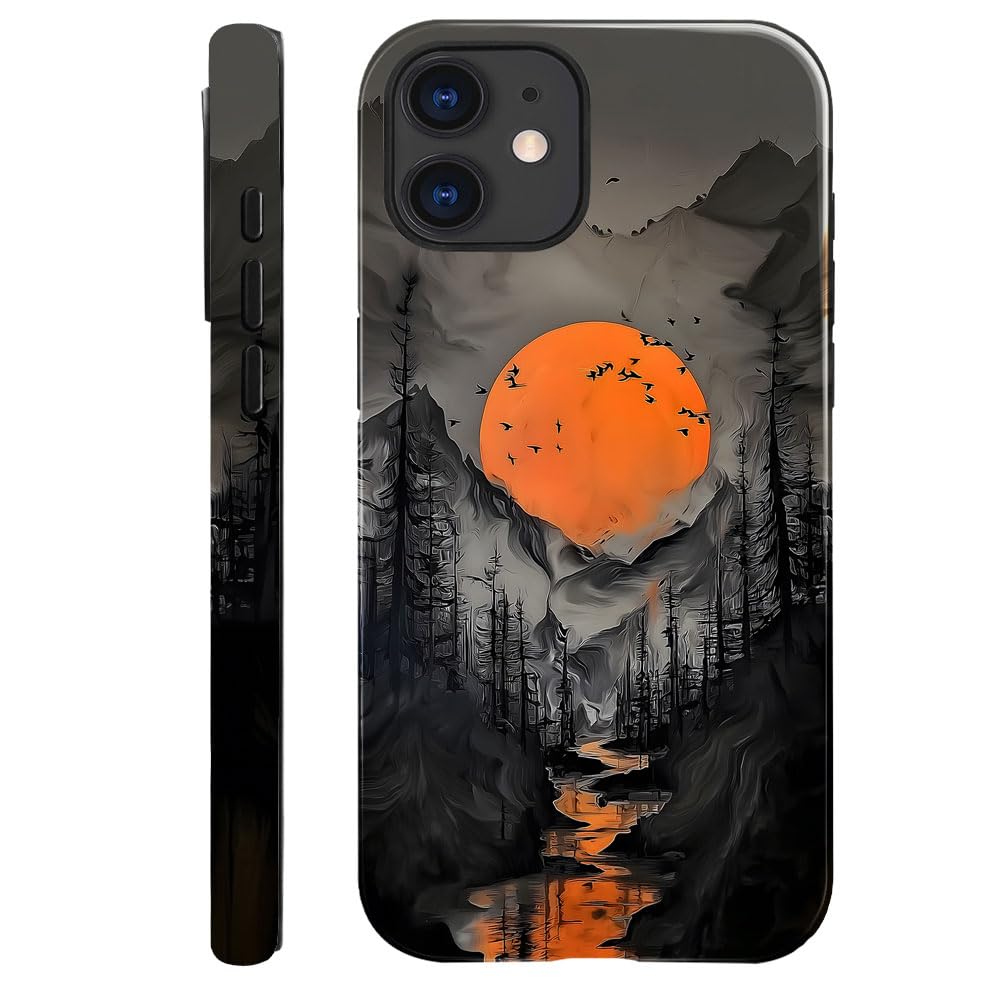 DAIZAG Case Compatible with iPhone 17,Glossy Durable Shock Protection Cover for Girl Women,Christmas Tree Snowflake Pattern