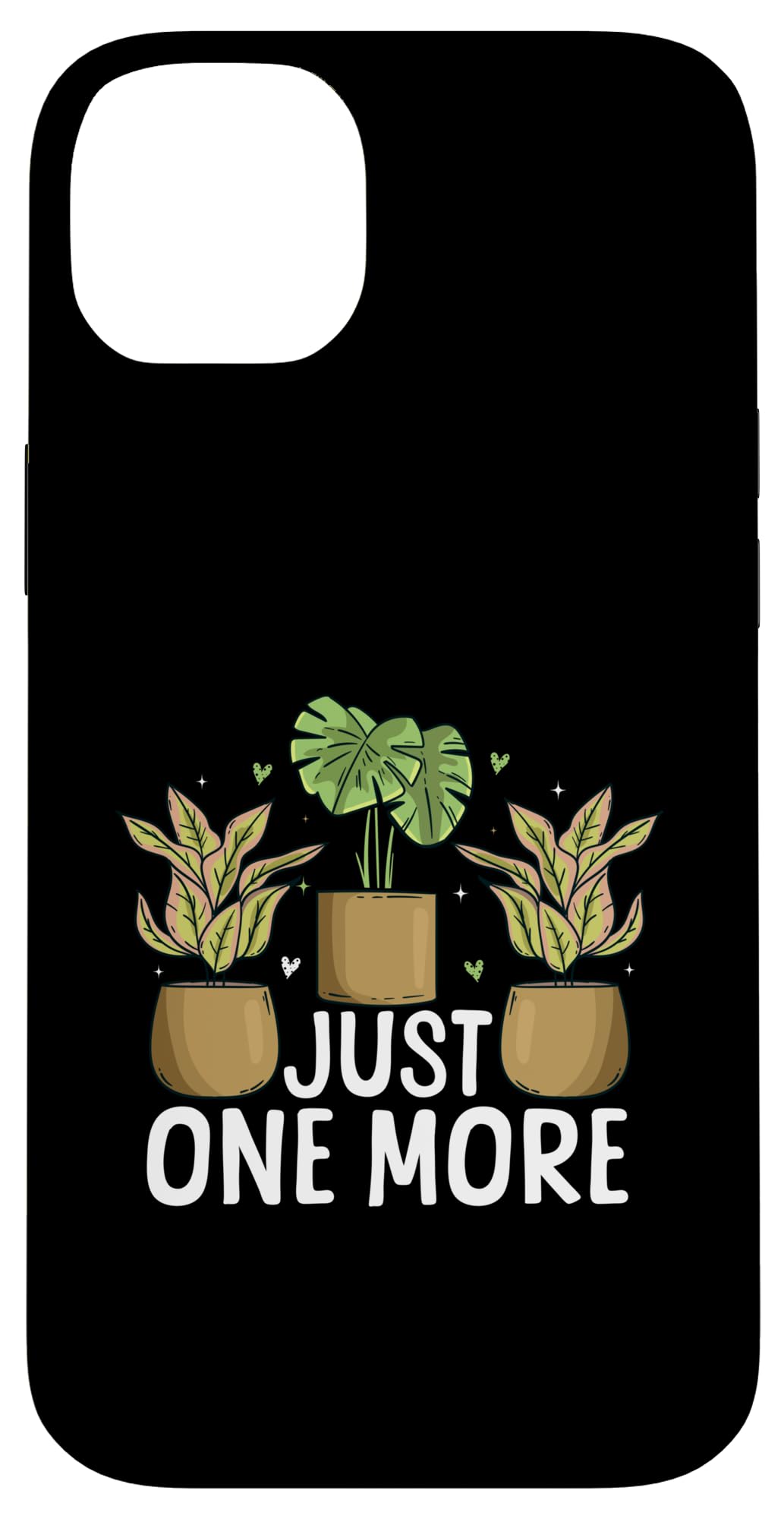 Bright Green Houseplants Classic Style Nature Lover Case for iPhone 16