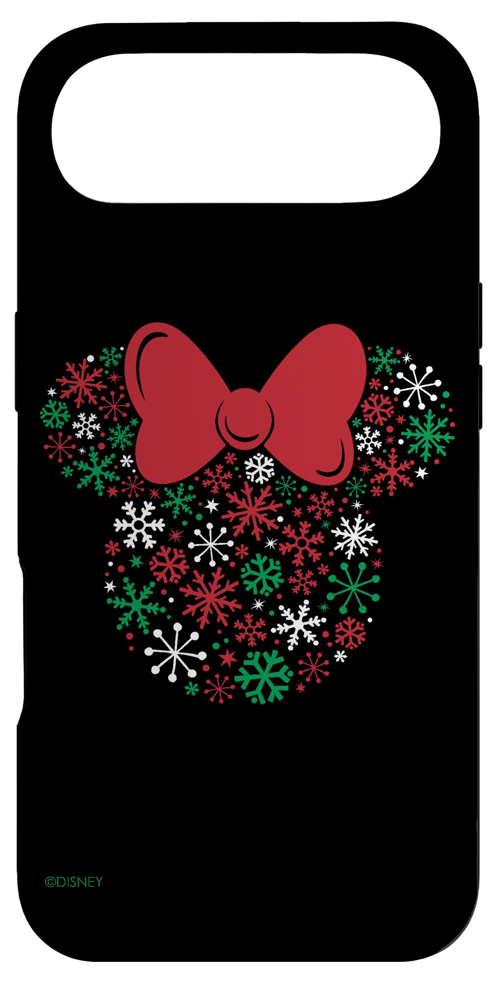 Disney Minnie Mouse Icon Holiday Snowflakes Case for iPhone 16 Pro Max