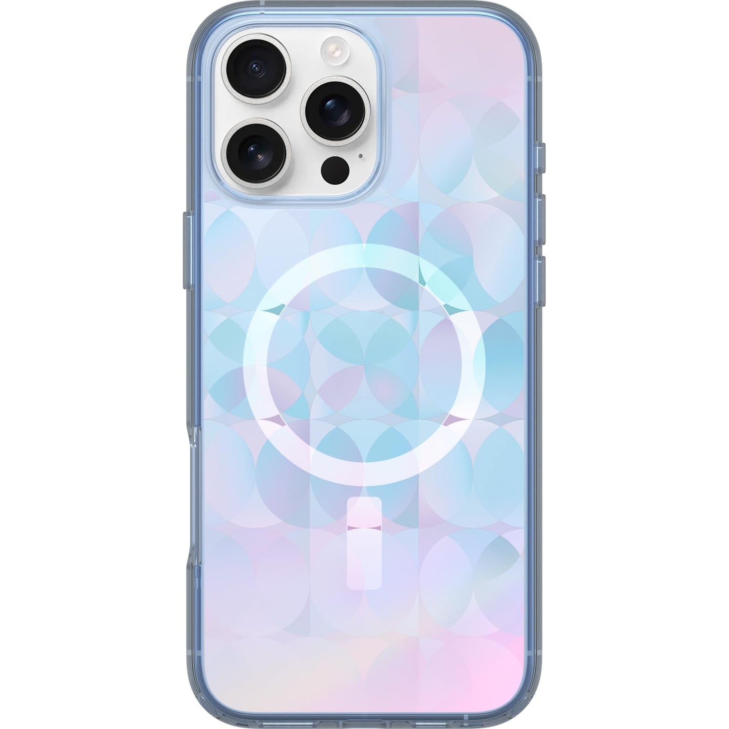 OtterBox iPhone 16 Pro Symmetry Series Clear Case - Pink Leopard Print | Snaps to MagSafe, Ultra-Sleek, Raised Edges Protect Camera & Screen, Ultra-Thin, Sleek iPhone Case