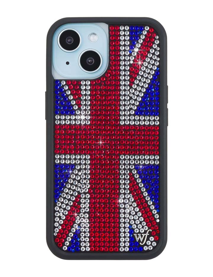 Wildflower Cases - Compatible with iPhone 15 | Protective Black Bumper, 6.5ft Drop Test Certified, Women Owned Small Business | Nature Floral Aesthetic Trendy Cute | Hummingbird