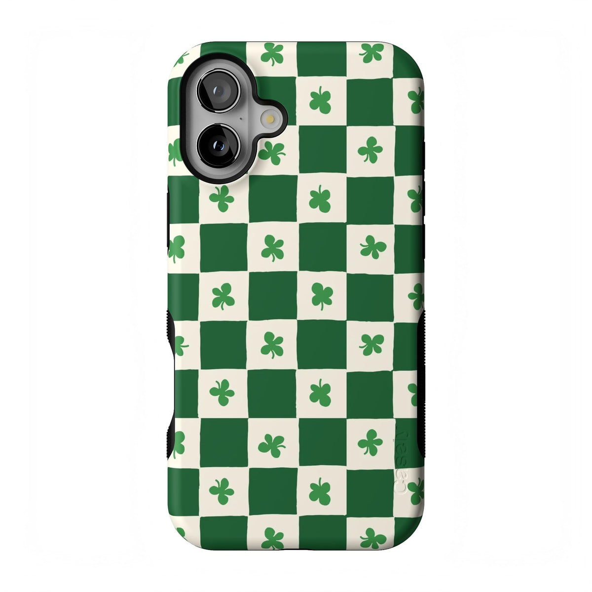 Casely iPhone 16 Case | Clubhouse | Golden on the Green | Bold Protective Design | Compatible with MagSafe