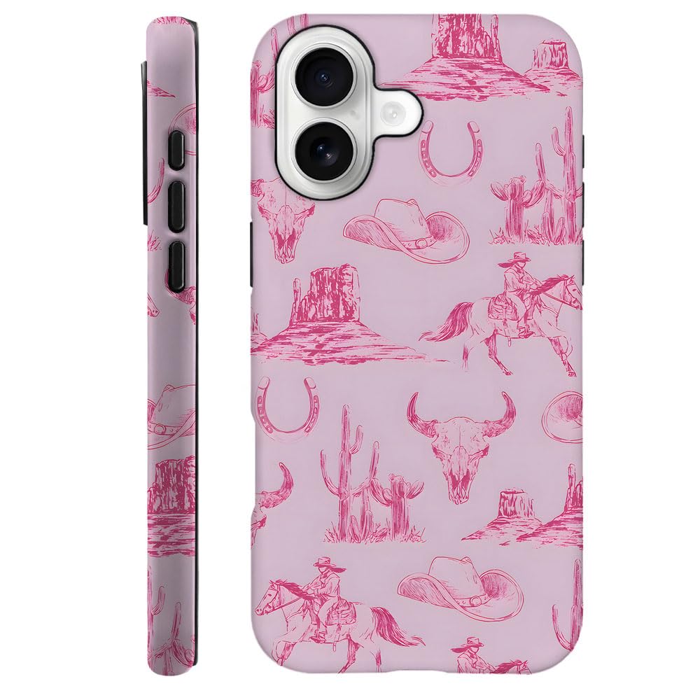 Case Compatible with iPhone 17 Pro,Fall Prevention Hybrid 2-Layer Hard Shell Phone Cover for Girls Boys,Collage European Disco