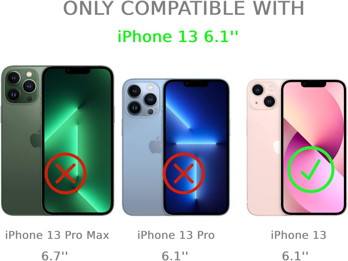 Christmas Lights Case Compatible with iPhone 13, Christmas Holiday Case for iPhone 13, Cool Cute TPU Bumper Phone Case Cover