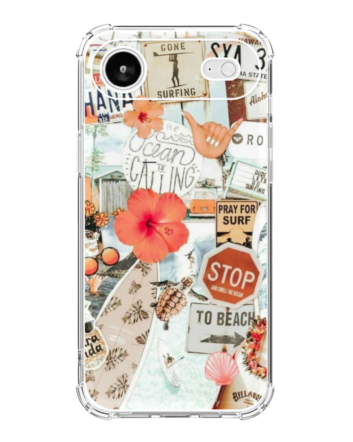 Nature Plants Insects Aesthetic Phone Case Compatible with iPhone Air, Hippie Dark Academia Phone Cover for iPhone Air