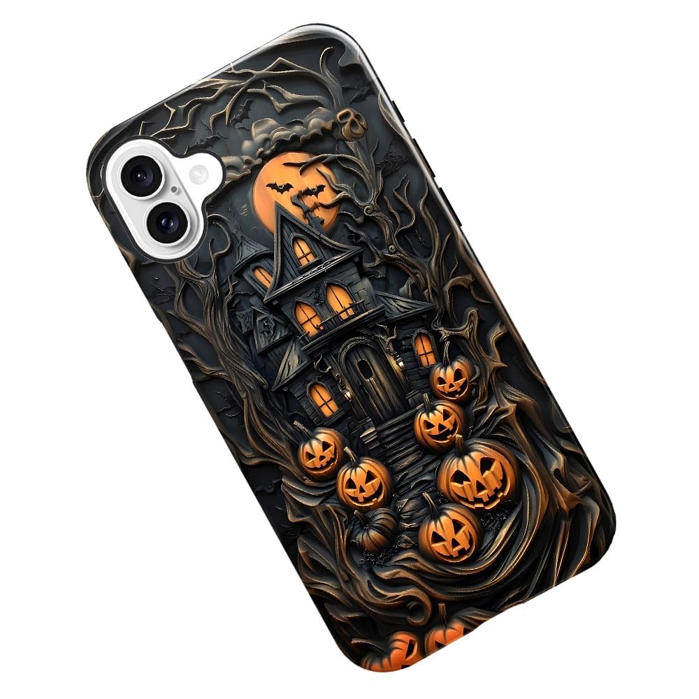 Case for iPhone 17,Christmas Lights Cute Holiday Phone Case Military-Grade Drop Protection Cover for Women Girl - Glossy