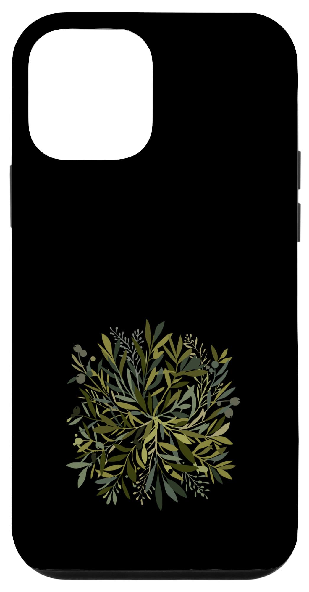 Wild Forest Leaves Botanical Green Foliage Nature Case for iPhone 16