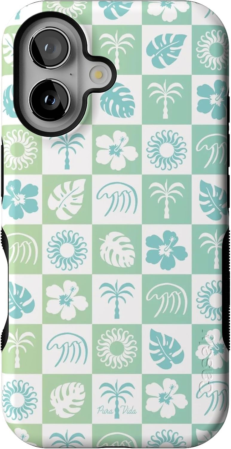 Casely iPhone 16 Case | Clubhouse | Golden on the Green | Bold Protective Design | Compatible with MagSafe